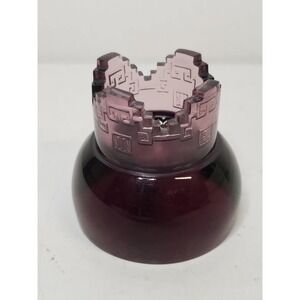 Tittot Art Glass Happiness And Longevity Footed Paperweight Figurine, Signed